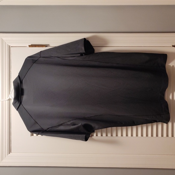 EUC Men's Nike Golf Dri-Fit Short Sleeve Polo Shirt, Size XL, Black Color - Picture 4 of 4